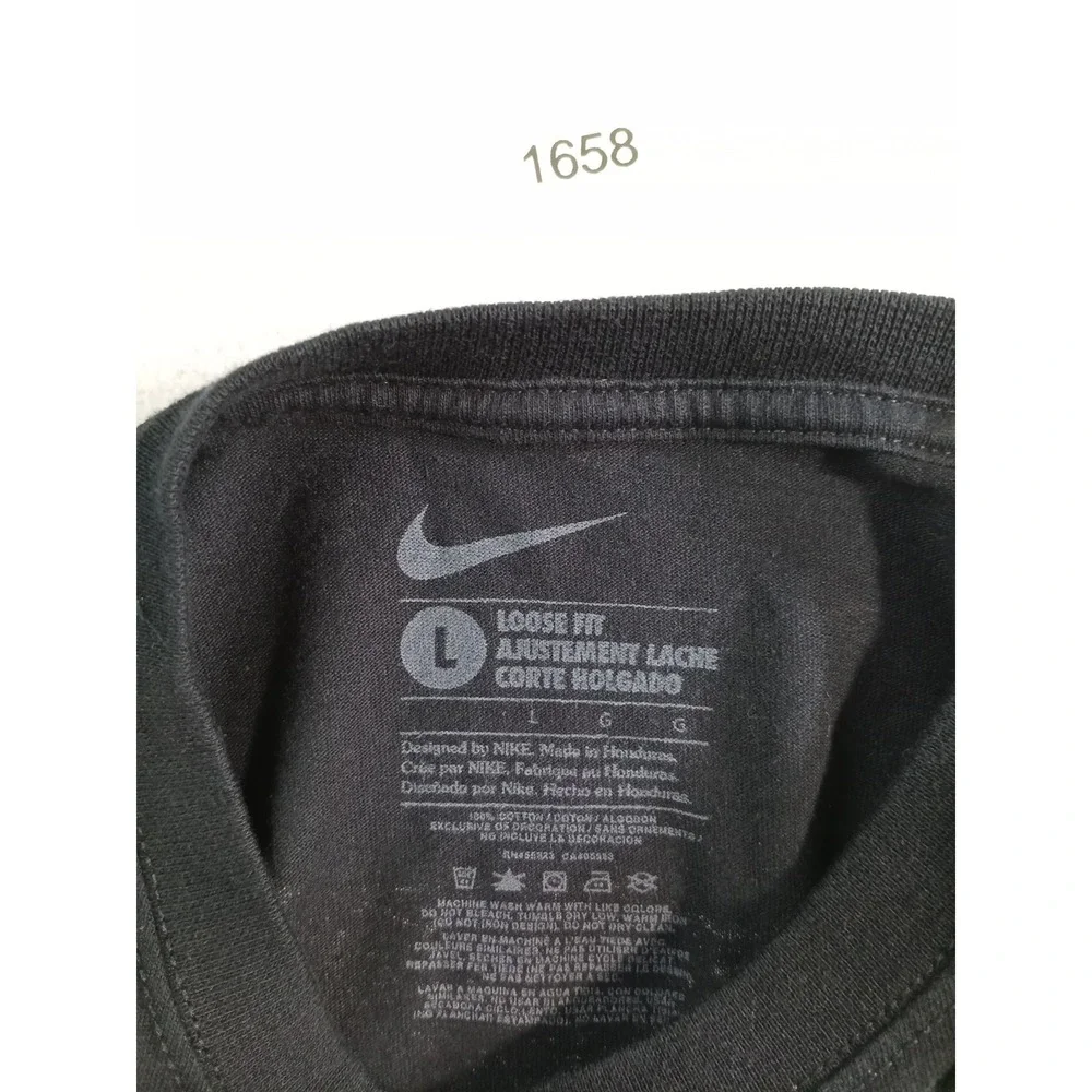 Nike Texas Longhorns Football T Shirt Mens Large Black NCAA Graphic Tee